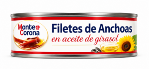 Anchoas en aceite vegetal