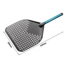 Pala aluminio anodizado rectangular