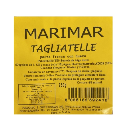 Tagliolini All´Uovo (Marimar) - Imagen 2